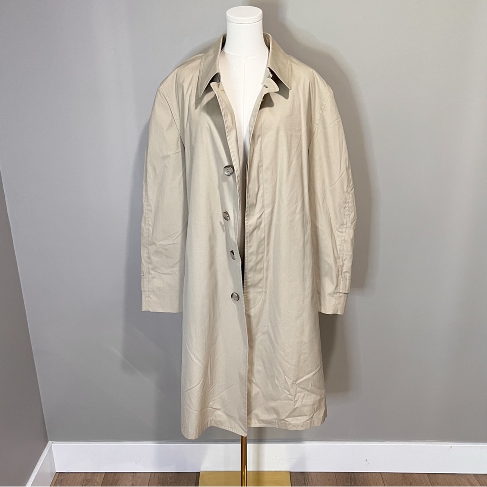 VTG London Fog Maincoats Trench Coat with Removable Liner Size 46 Regular